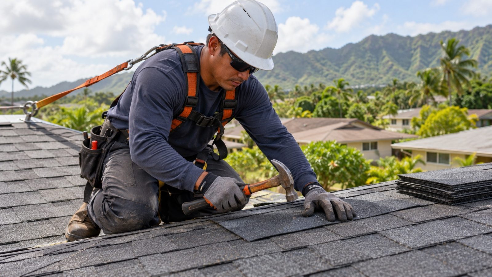 Flat roof and flashing repair discussion